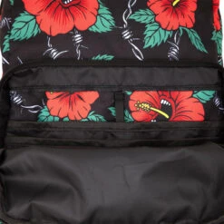 Santa Cruz Screaming Hibiscus Beach Bag - Black -DADDIES Skate Gear 193172547739 3