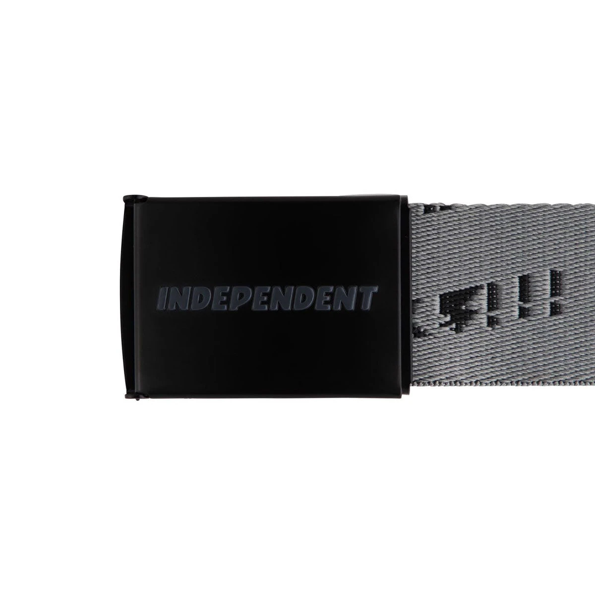 Independent Exclamation Web Belt - Black 4 Independent Exclamation Web Belt - Black - Image 2