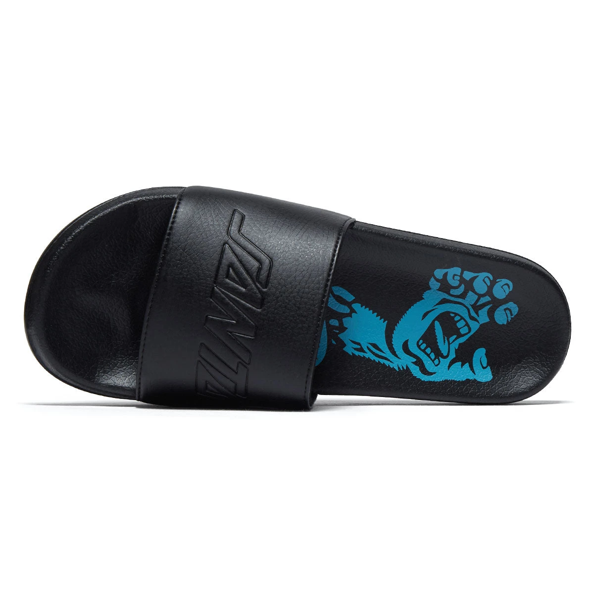 Santa Cruz Vein Hand Strip Slides Sandals - Black 5 Santa Cruz Vein Hand Strip Slides Sandals - Black - Image 3