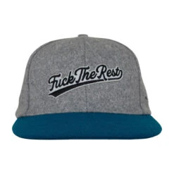 Independent FTR Team Snapback Hat - Grey/Navy -DADDIES Skate Gear 193172548224 3