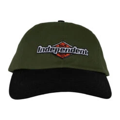 Independent Mojochrome Dad Snapback Hat - Olive/Black 8 Independent Mojochrome Dad Snapback Hat - Olive/Black -DADDIES Skate Gear 193172548248 3