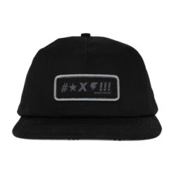 Independent Exclamation Snapback Hat - Black -DADDIES Skate Gear 193172548255 3