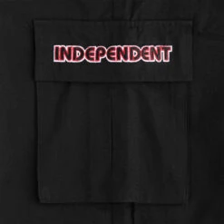 Independent Groundwork Cargo Pants - Black Ripstop -DADDIES Skate Gear 193172548439 3
