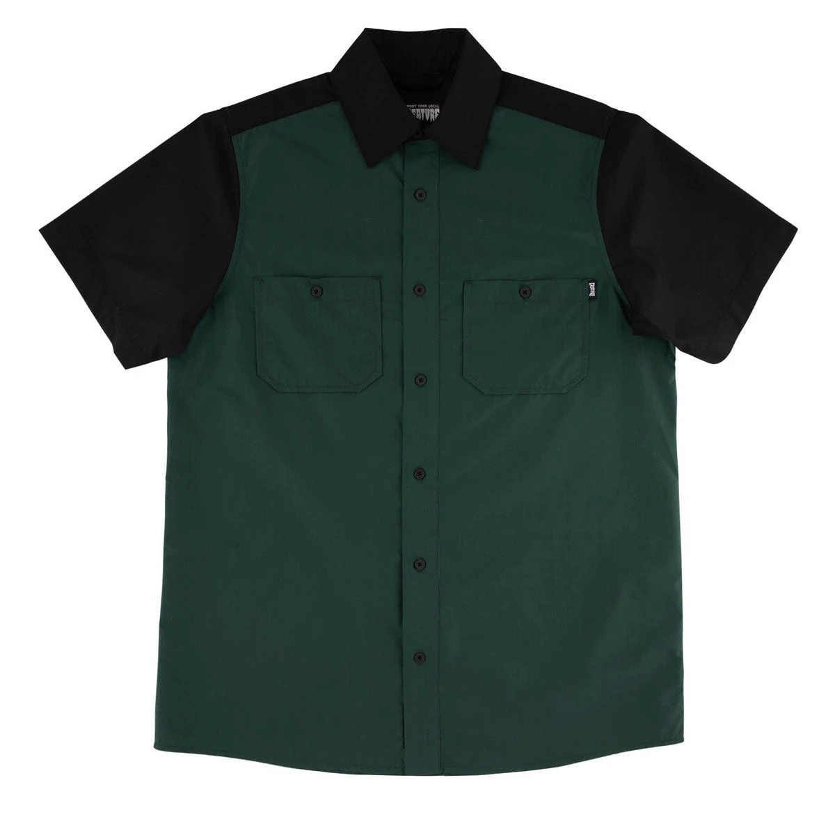Creature Strikefast Mechanic Top Shirt - Black/Dark Green 3 Creature Strikefast Mechanic Top Shirt - Black/Dark Green