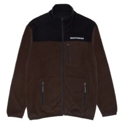 Independent BTG Fleece Jacket - Dark Brown/Black