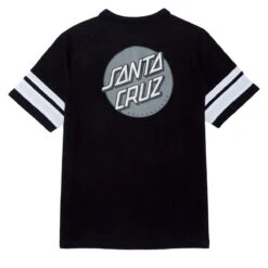 Santa Cruz Bond Henley Shirt - Black/White