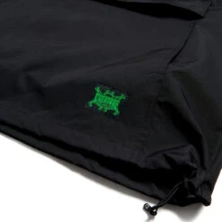 Creature Patent Hooded Windbreaker Jacket - Black -DADDIES Skate Gear 193172550647 4