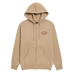 Independent Bombers Zip Hoodie - Sandstone