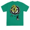 Santa Cruz Roskopp Screaming Target T-Shirt - Kelly