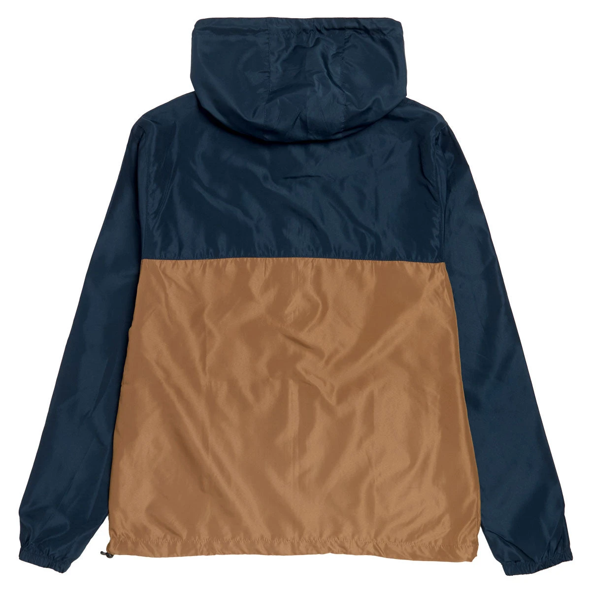 Santa Cruz Opus Dot Chest Hooded Windbreaker Jacket - Classic Navy/Saddle 4 Santa Cruz Opus Dot Chest Hooded Windbreaker Jacket - Classic Navy/Saddle - Image 2