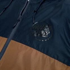 Santa Cruz Opus Dot Chest Hooded Windbreaker Jacket - Classic Navy/Saddle 8 Santa Cruz Opus Dot Chest Hooded Windbreaker Jacket - Classic Navy/Saddle -DADDIES Skate Gear 193172556076 3