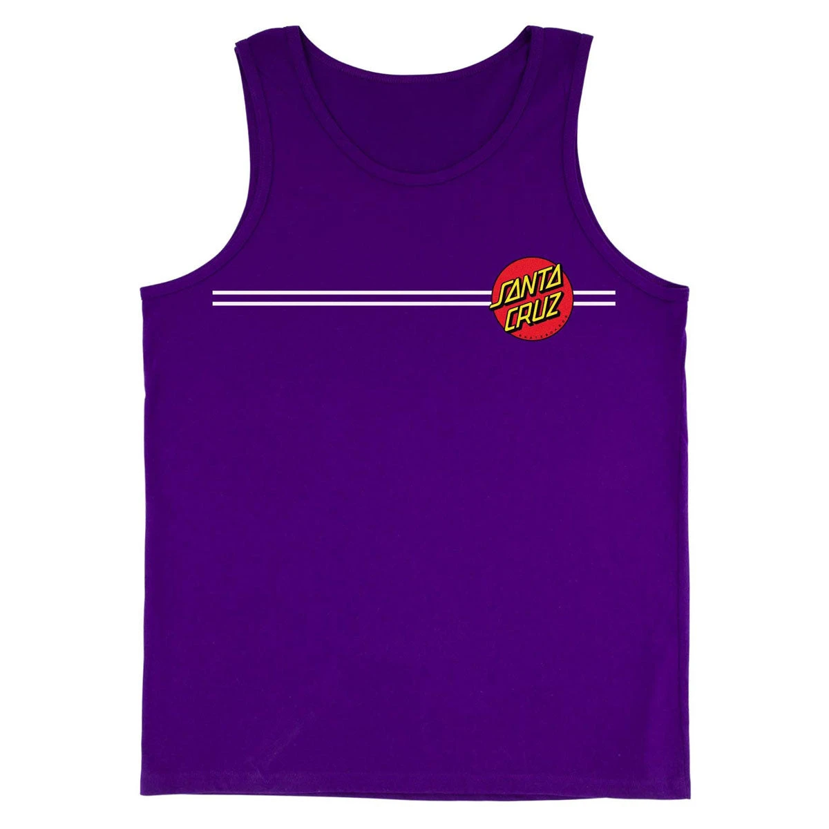 Santa Cruz Classic Dot Tank Top - Purple 3 Santa Cruz Classic Dot Tank Top - Purple