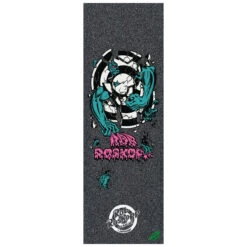 Mob X Santa Cruz Roskopp 3 11" Grip Tape - Black/Multi