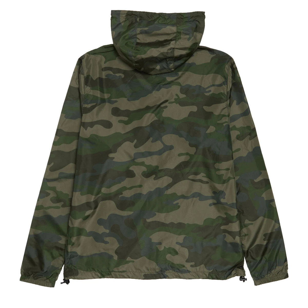 Santa Cruz Opus Dot Chest Hooded Windbreaker Jacket - Forest Camo 4 Santa Cruz Opus Dot Chest Hooded Windbreaker Jacket - Forest Camo - Image 2