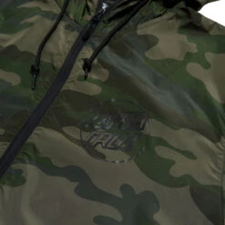 Santa Cruz Opus Dot Chest Hooded Windbreaker Jacket - Forest Camo 8 Santa Cruz Opus Dot Chest Hooded Windbreaker Jacket - Forest Camo -DADDIES Skate Gear 193172564330 3
