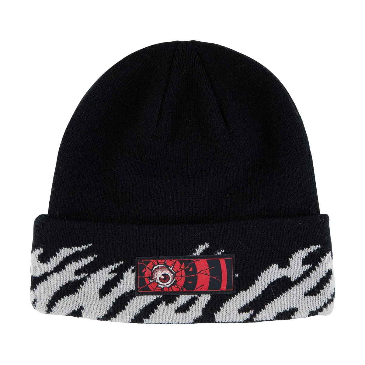 Santa Cruz Roskopp Dissect Target Long Shoreman Beanie - Black 3 Santa Cruz Roskopp Dissect Target Long Shoreman Beanie - Black