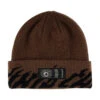 Santa Cruz Roskopp Dissect Target Long Shoreman Beanie - Brown -DADDIES Skate Gear 193172566624 1