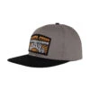 Santa Cruz Screaming Connect Snapback Hat - Charcoal/Black -DADDIES Skate Gear 193172566662 1
