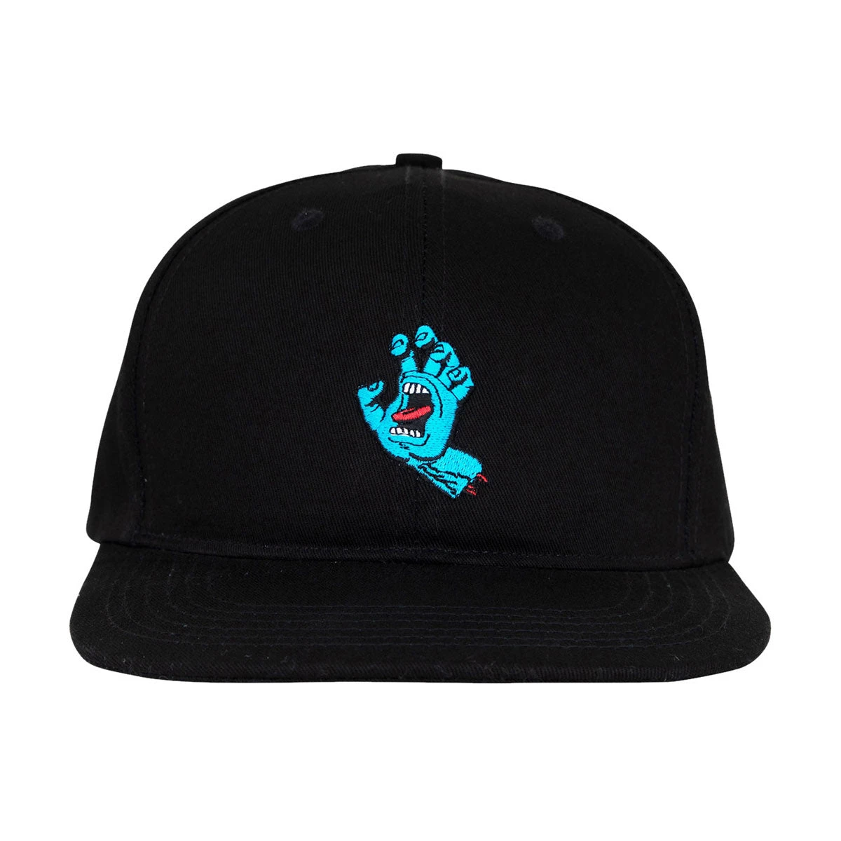 Santa Cruz Screaming Hand Snapback Hat - Black 2025 5 Santa Cruz Screaming Hand Snapback Hat - Black 2025 - Image 3