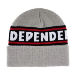 Independent Bar Logo Long Shoreman Beanie - Grey