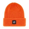 Santa Cruz Cruz Label Long Shoreman Beanie - Safety Orange -DADDIES Skate Gear 193172566761 1