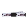 Santa Cruz Flame Dot Strip Web Belt - White