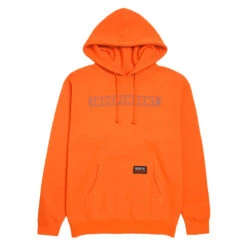 Independent Bar Logo Reflective Hoodie - Safety Orange/Reflective