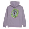 Santa Cruz Slime Scream Hoodie - Plum -DADDIES Skate Gear 193172572427 1