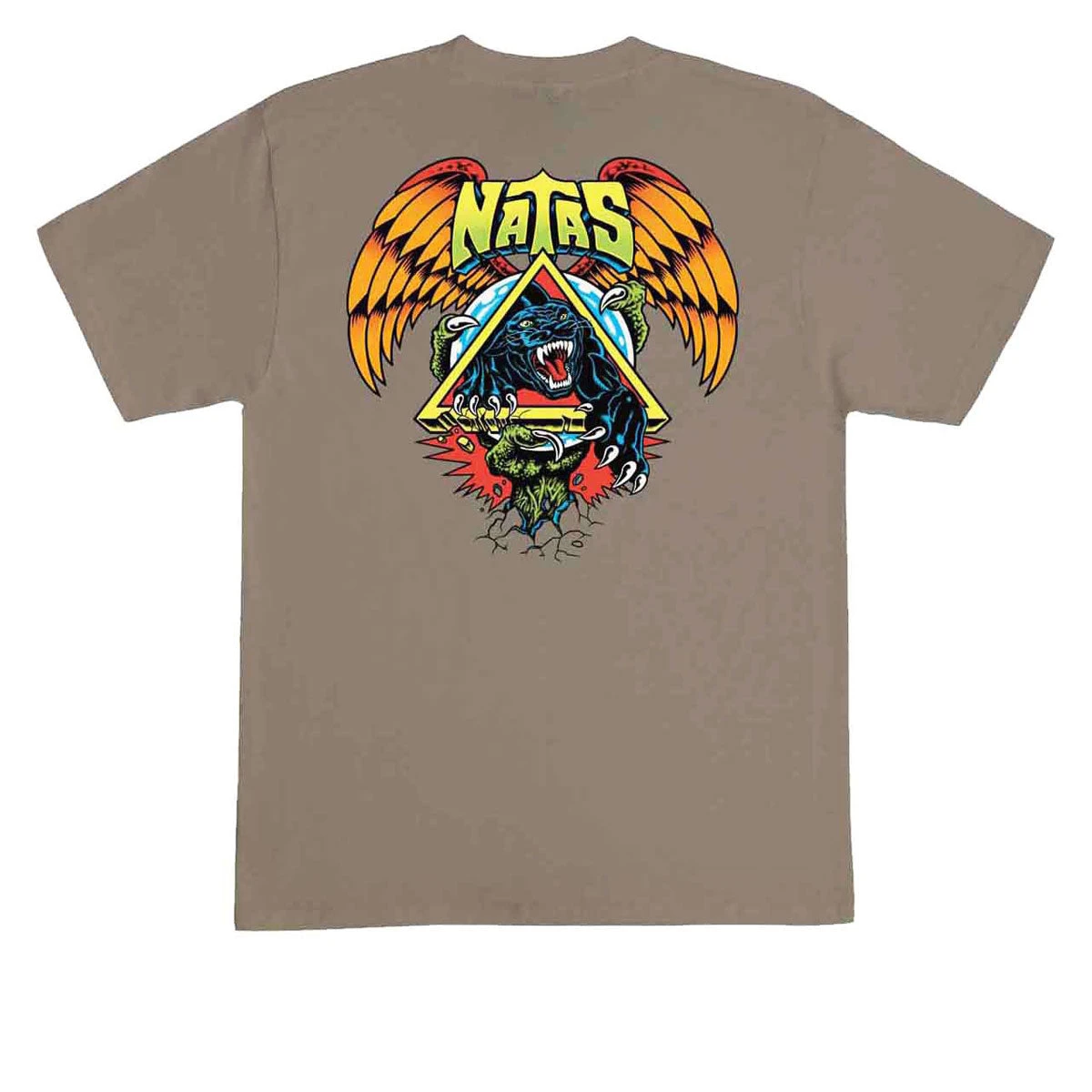 Santa Cruz Natas SC Panther T-Shirt - Prairie Dust 3 Santa Cruz Natas SC Panther T-Shirt - Prairie Dust