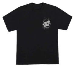 Santa Cruz Intersect Oversized T-Shirt - Black -DADDIES Skate Gear 193172574759 2