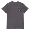 Santa Cruz Hand Dot T-Shirt - Charcoal -DADDIES Skate Gear 193172575190 1