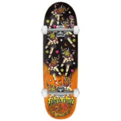 Santa Cruz Salba Firedance Pro Shaped Skateboard Complete - 8.80"
