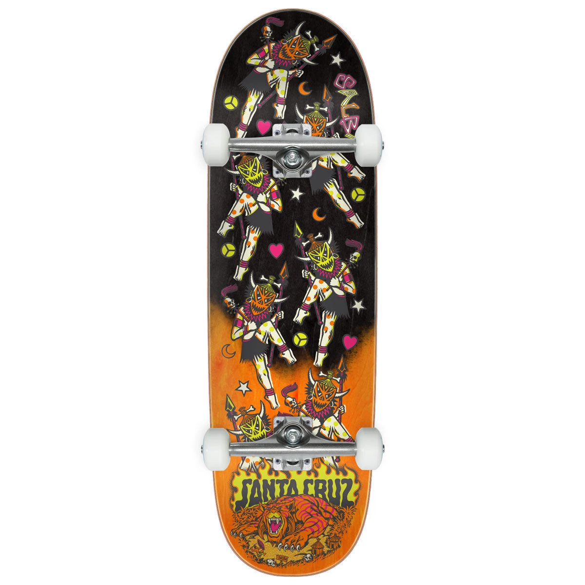 Santa Cruz Salba Firedance Pro Shaped Skateboard Complete - 8.80" 3 Santa Cruz Salba Firedance Pro Shaped Skateboard Complete - 8.80"