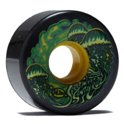 Slime Balls Jelly Fish Light Ups OG Slime 78a Skateboard Wheels - Black - 55mm