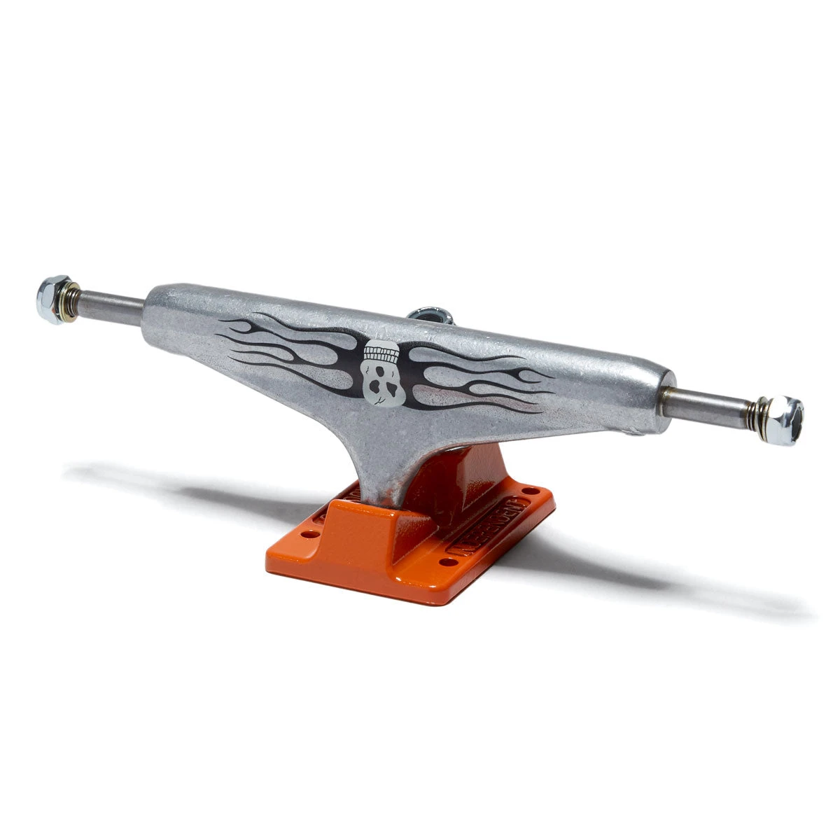 Independent Stage 11 Elijah Berle Skull Pro Skateboard Trucks - Silver/Orange - 149mm 3 Independent Stage 11 Elijah Berle Skull Pro Skateboard Trucks - Silver/Orange - 149mm