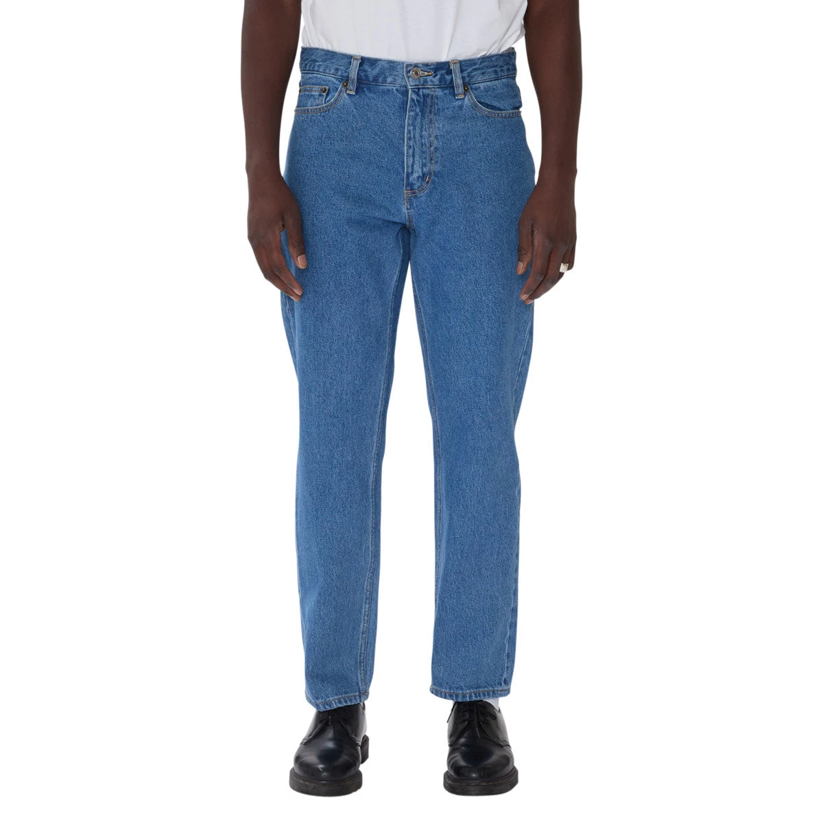 Obey Bender Denim Jeans - Light Indigo 5 Obey Bender Denim Jeans - Light Indigo - Image 3