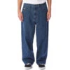 Obey Bigwig Baggy Denim Jeans - Stone Wash Indigo -DADDIES Skate Gear 193259837203 1