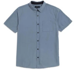 Roark Made To Fade Shirt - Washed Slate