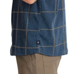 Roark Bless Up Shirt - Navy Plaid -DADDIES Skate Gear 193313279673 4