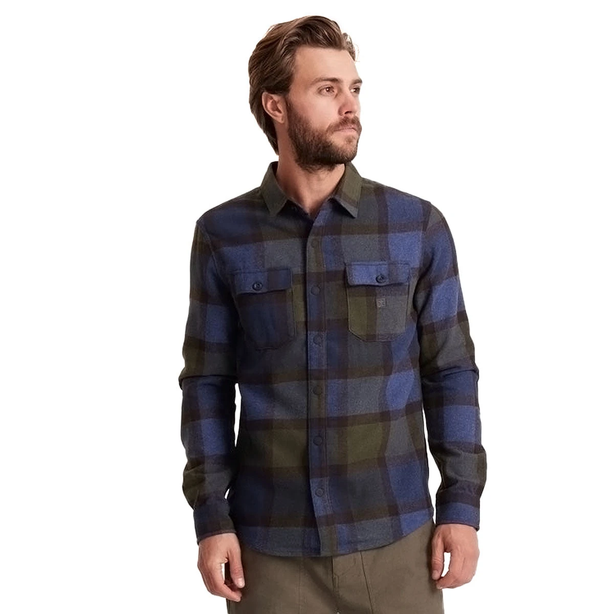 Roark Nordsman Long Sleeve Shirt - Navy Plaid 3 Roark Nordsman Long Sleeve Shirt - Navy Plaid