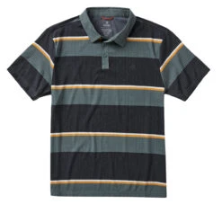 Roark Bless Up Polo Shirt - Forest Stripe 9 Roark Bless Up Polo Shirt - Forest Stripe -DADDIES Skate Gear 193313280983 3