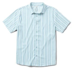 Roark Bless Up Shirt - Stripe Dusty Blue -DADDIES Skate Gear 193313285278 5