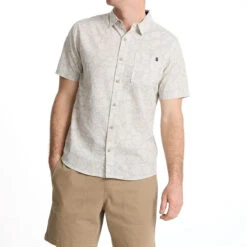 Roark Journey Woven Shirt - Ghost Grey