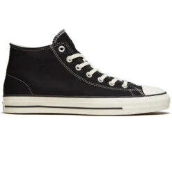 Converse Chuck Taylor All Star Pro Mid Shoes - Black/Black/Egret