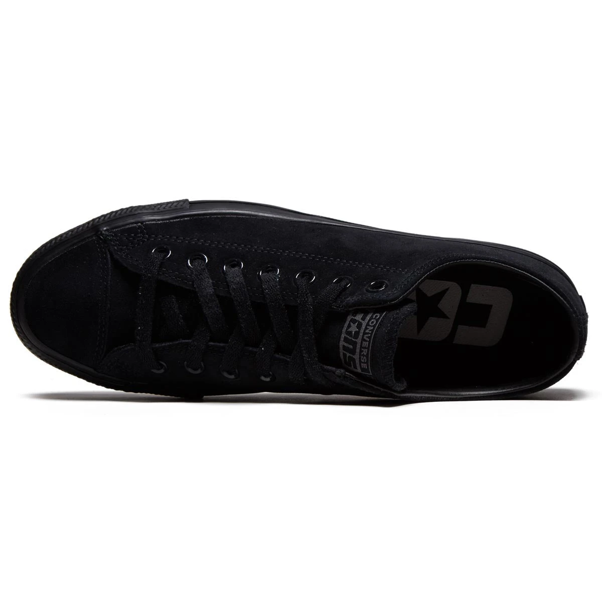 Converse Chuck Taylor All Star Pro Suede Ox Shoes - Black/Black/Black 5 Converse Chuck Taylor All Star Pro Suede Ox Shoes - Black/Black/Black - Image 3