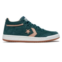 Converse Fastbreak Pro Mid Shoes - Rubber Plant/Vachetta Beige
