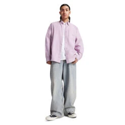 Converse Oxford Shirt - Orchid Dust -DADDIES Skate Gear 194435393087 4