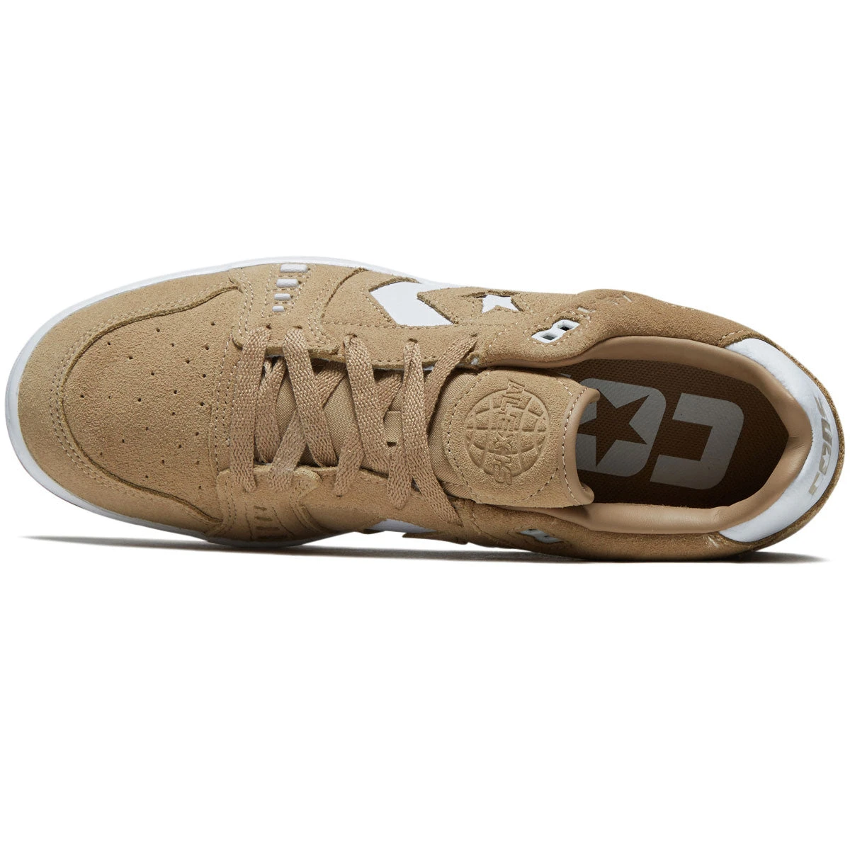Converse AS-1 Pro Ox Shoes - Nomad Khaki/White/Gum 5 Converse AS-1 Pro Ox Shoes - Nomad Khaki/White/Gum - Image 3