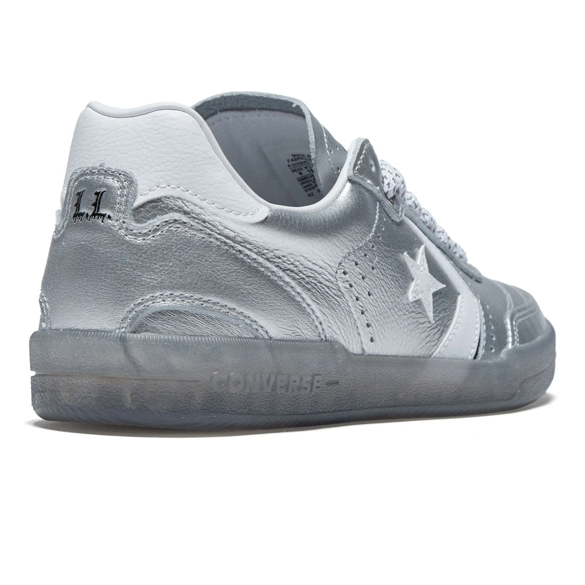 Converse Louie Lopez Pro 2 Shoes - Silver/White/Black 7 Converse Louie Lopez Pro 2 Shoes - Silver/White/Black - Image 5