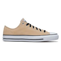Converse Chuck Taylor All Star Pro Suede Ox Shoes - Coastal Dune/White/Black